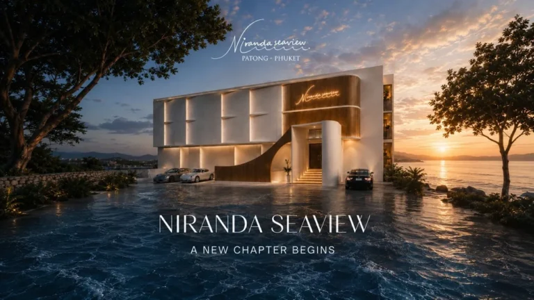 Niranda Seaview, Patong, Phuket — “A new chapter begins” key visual